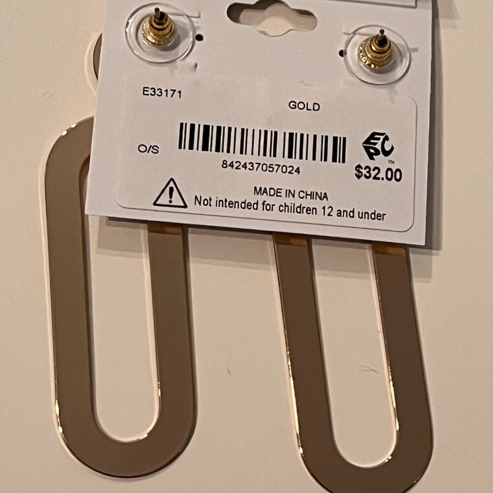 Drop Earrings (Geometric) by Aqua New in Packaging‎ - Picture 8 of 11